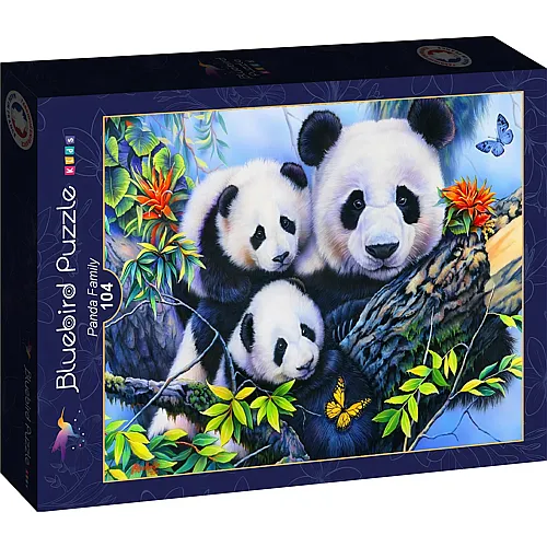Panda Familie 104Teile
