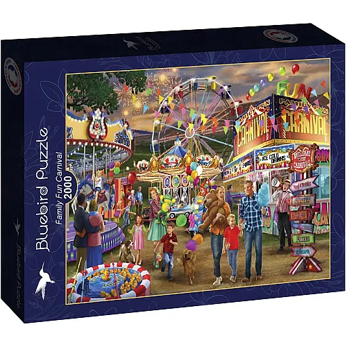 Bluebird Puzzle Family Fun Carnival - 2000 Teile