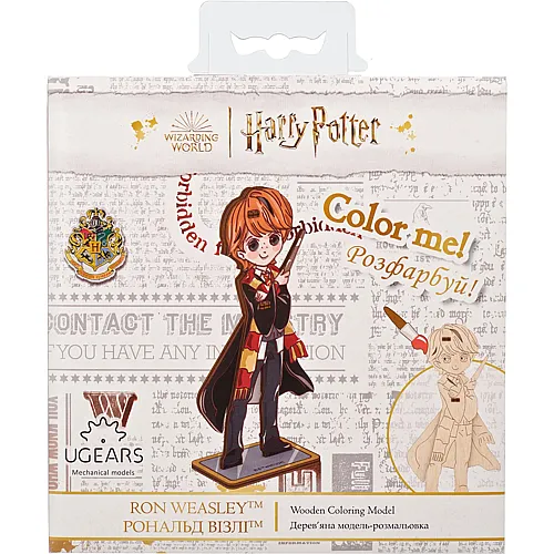 Ugears Model HP Coloring Ron Weasley 5 St. (fr-de-en-pol-es-ukr)