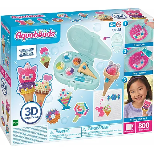 Aquabeads Eis Party Bastelset