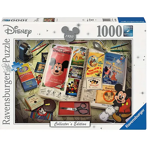 Ravensburger Puzzle Mickey Mouse 1950 Mickey Anniversary (1000Teile)