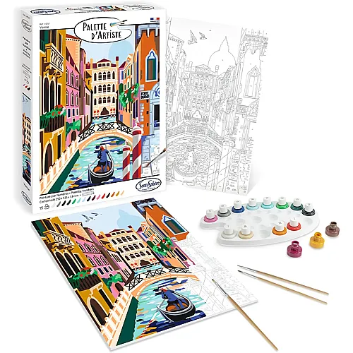 Sentosphere Palette d'Artiste Malen nach Zahlen Venedig