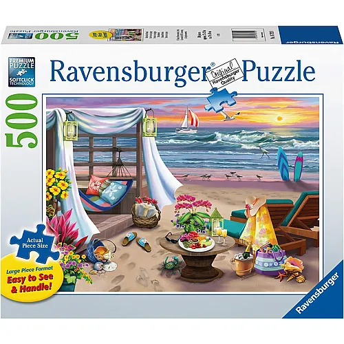 Ravensburger Puzzle Cabana Retreat (500Teile)