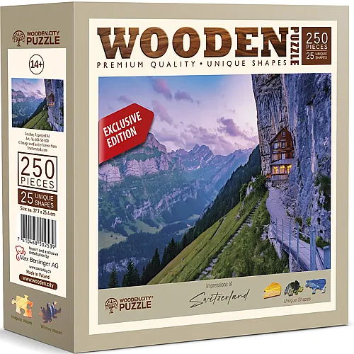 Wooden City Puzzle Aescher (250Teile)