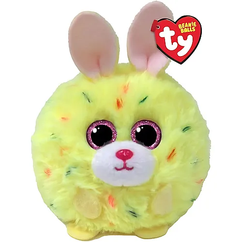 Ty Puffies Lemon der Osterhase mit Glitzeraugen - 8 cm