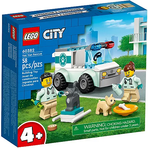 LEGO City Tierrettungswagen (60382)