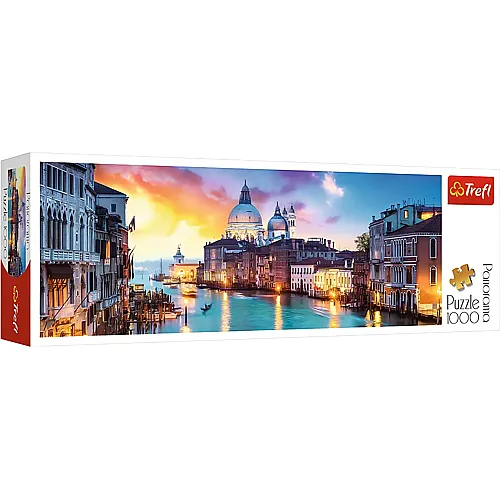 Trefl Puzzle Panorama Canal Grande Venedig, Italien (1000Teile)