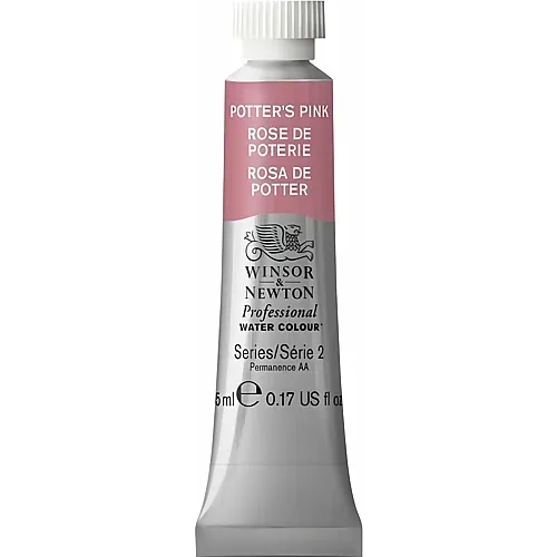 Winsor & Newton W&n Prof. Water Colour 5ml Tube Potter's Pink