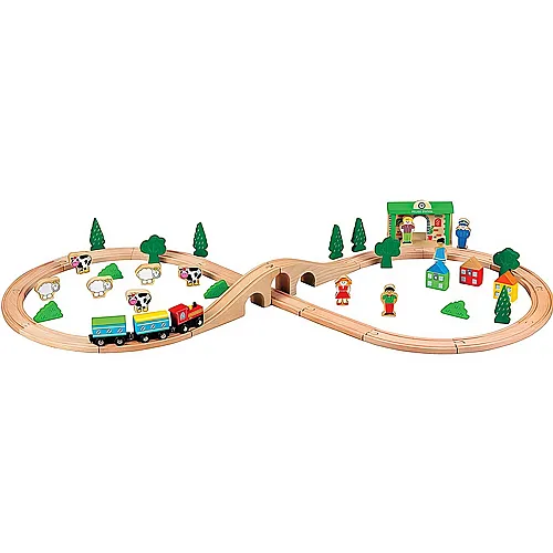 spielba Holz Zug Set
