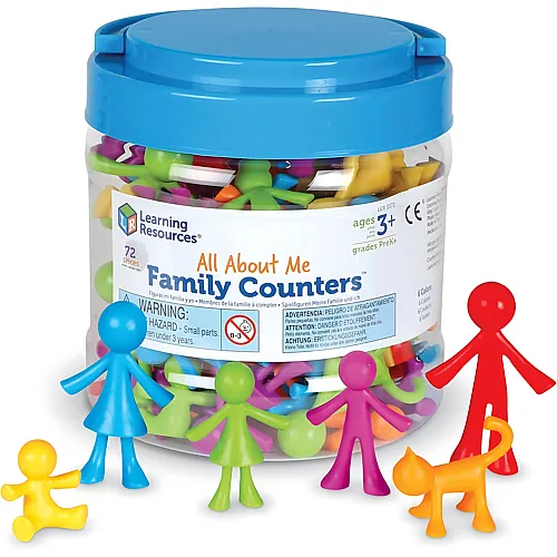 Spielfiguren Familie 72Teile