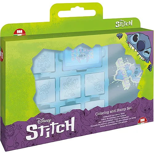 Multiprint Lilo & Stitch Stempel Set (12Teile)