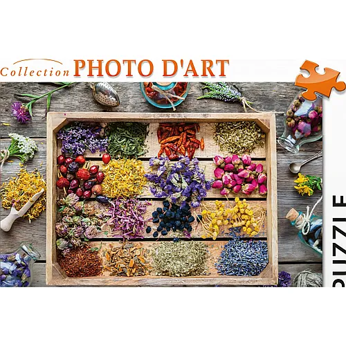 Nathan Puzzle Heilpflanzen - 1500 Teile
