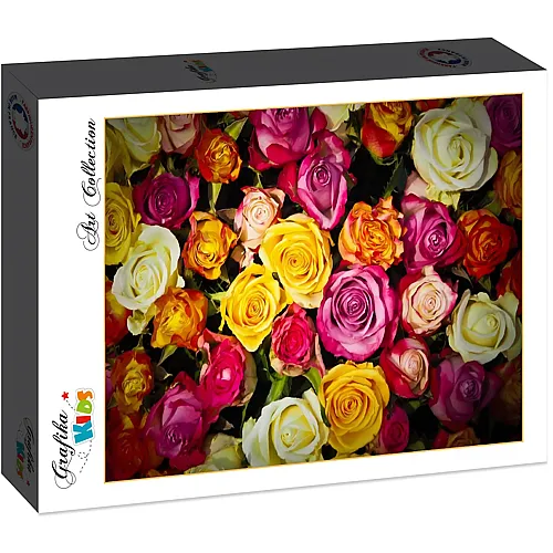 Grafika Puzzle Art Collection Grafika Kids Rosen - 12 Teile