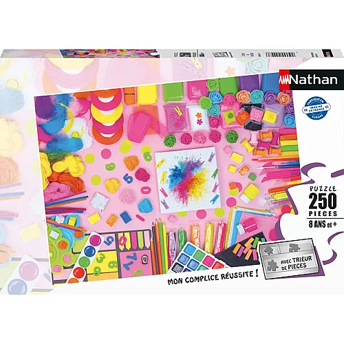 Nathan Puzzle Puzzle 250 Teile XXL Teile - Bastelmaterial