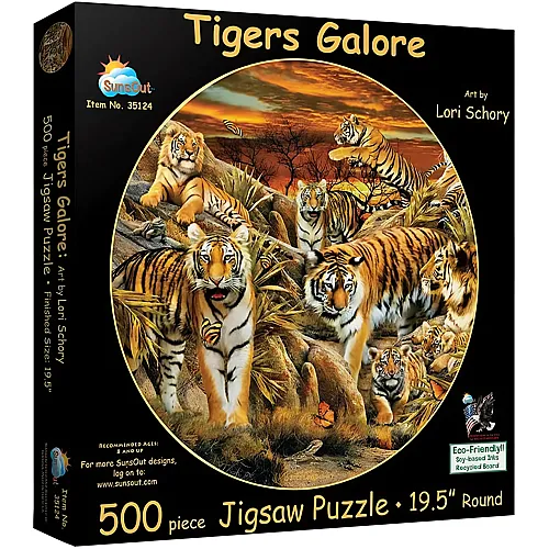 Tigers Galore 500Teile
