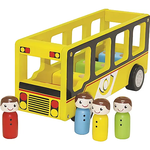 spielba Kleinkind Postauto mit 4 Passagieren