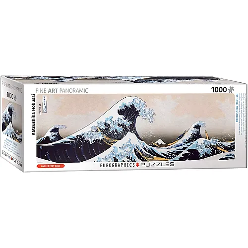 Katsushika Hokusai - Die grosse Welle vor Kanagawa 1000Teile