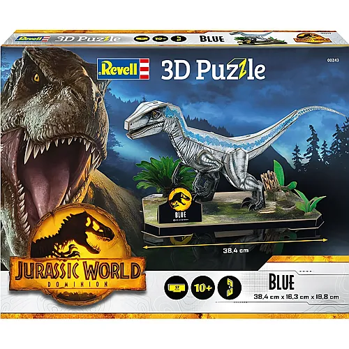 Revell Puzzle Jurassic World Dominion Theraosaurus Blue (57Teile)