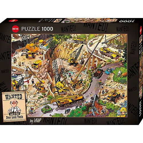 Heye Puzzle Door Lock Tonio - 1000 Teile