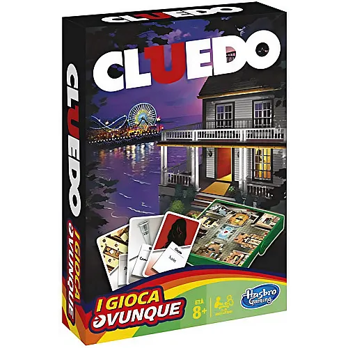 Hasbro Gaming Cluedo I Gioca Vunque - Italienisch