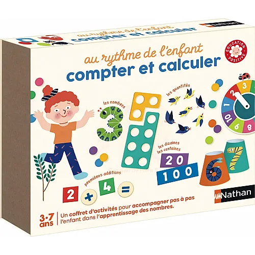 Nathan AU Rythme DE L'enfant Compter ET Calculer (FR)