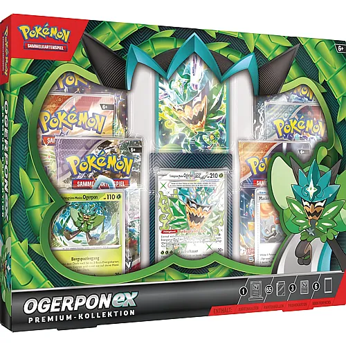 Pok�mon TCG Premium-Kollektion Ogerpon-ex (DE)