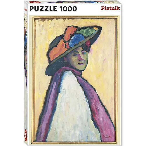 Piatnik Puzzle Mnter - Bildnis Marianne von Werefkin (1000Teile)