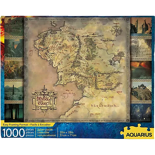 Aquarius Puzzle 1000 Teile Lord of the Rings