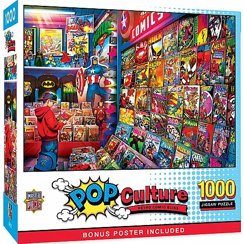 Master Pieces Puzzle Pop Culture Comic-Nostalgie - 1000 Teile