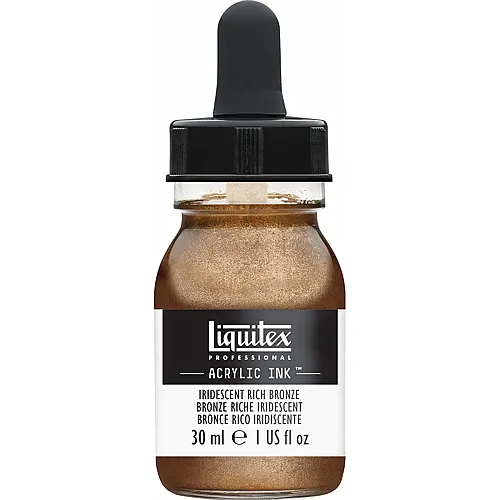 Liquitex Lqx Prof. Acrylic Ink 30ml Flasche Irisierende Satte Bronze