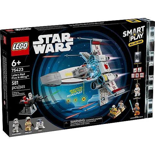 LEGO Star Wars SMART Play: Lukes Rot F�nf X-Wing (75423)
