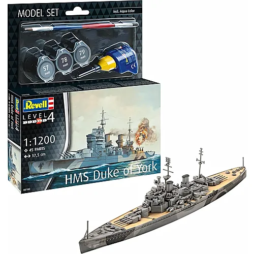 Revell Model Set HMS Duke of York