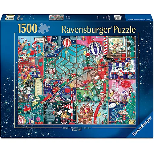 Ravensburger Puzzle Die Elfenfabrik - 1500 Teile
