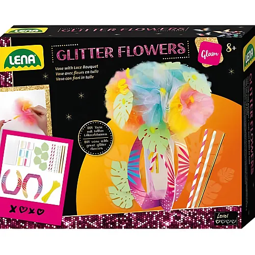 Lena Glitter Flowers Blumenstrass