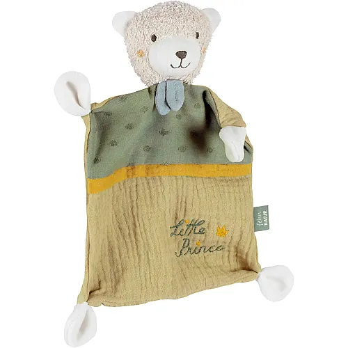 Schmusetuch Slogan B�r 26cm