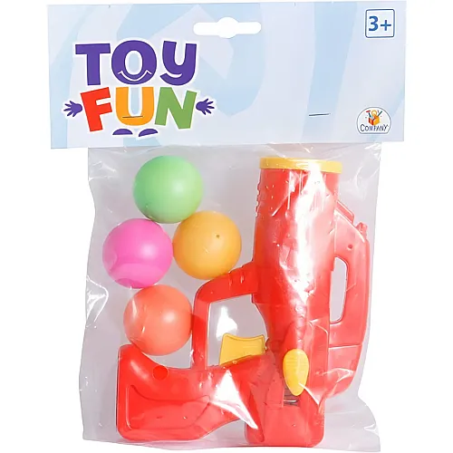 Toy Fun TOF Knallball Pistole inkl. 5 Bllen