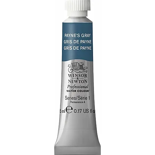 Winsor & Newton W&n Prof. Water Colour 5ml Tube Payne's Grau