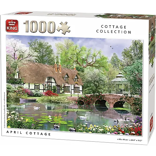 Cottage im Frühling - 1000 Teile