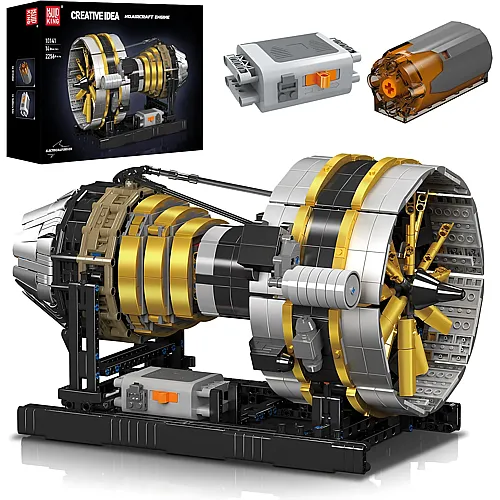 Mould King Creative Idea Flugzeugmotor 10141