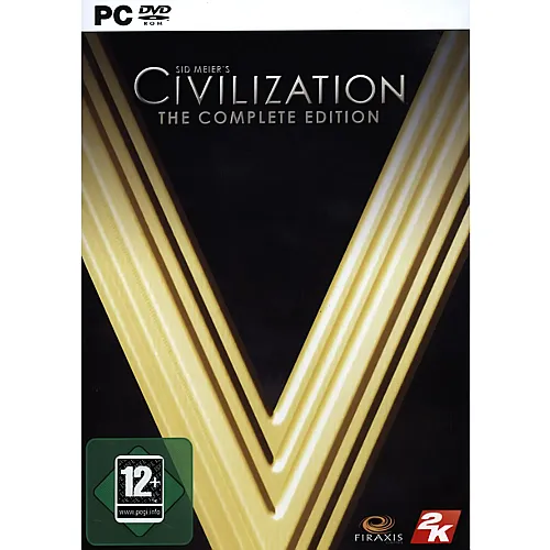 2K Games Pyramide: Sid Meier`s Civilization V The Complete Edition [DVD] [PC] (D)