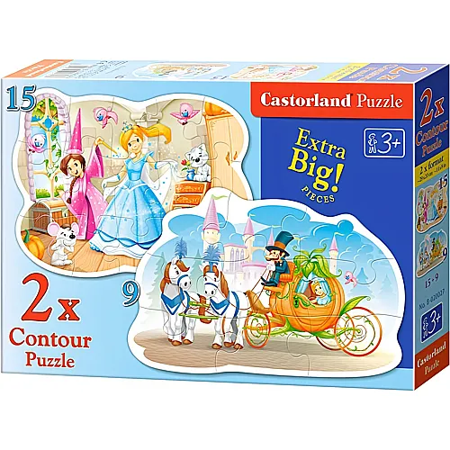 Castorland Puzzle Cinderella - 9 Teile