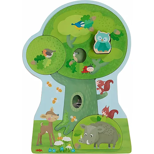 HABA Holzpuzzle Waldtiere