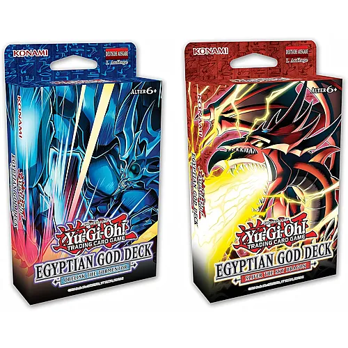 Konami Yu-Gi-Oh! �gyptisches G�tter-Deck Set: Obelisk der Peiniger + Slifer der Himmelsdrache (DE)