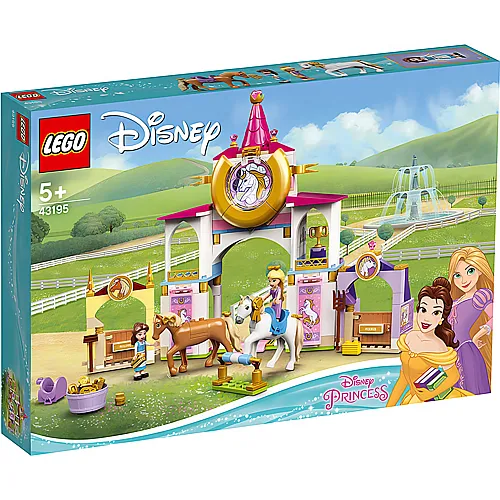 LEGO Disney Princess Belles und Rapunzels knigliche Stlle (43195)