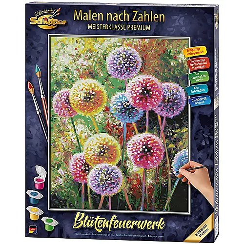 Schipper Blumen & Pflanzen Malen nach Zahlen Bltenfeuerwerk