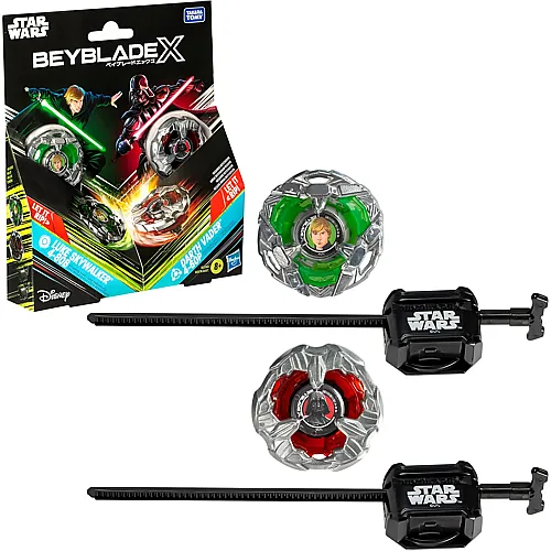 Star Wars Collab Luke Skywalker 4-80B vs. Darth Vader 4-60B Multipack