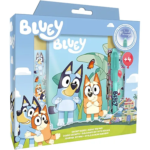 Kids Licensing Bluey Tagebuchset