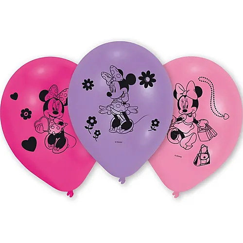 Amscan Ballone Minnie Mouse (10Teile)