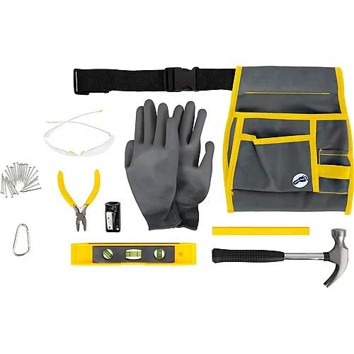 small foot Role Play Werkzeugtasche Profi mit Werkzeug - 10 Teile