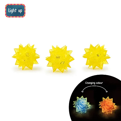 Sombo Wichtel Springball Stern mit Licht